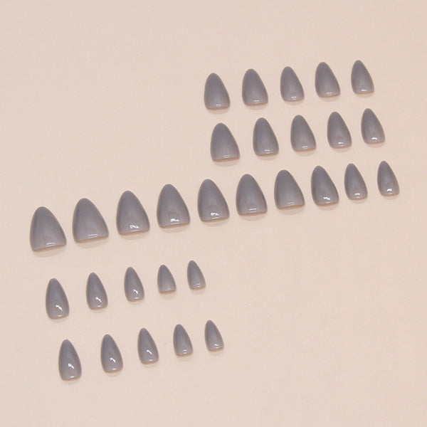 12 Sizes-24 Pcs Press On Nails W1606
