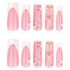 12 Sizes-24 Pcs Press On Nails JP4338
