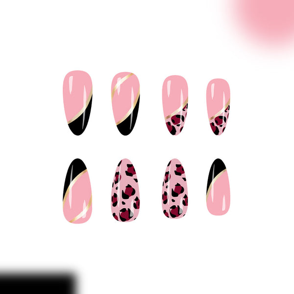 12 Sizes-24 Pcs Press On Nails C1163