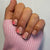 12 Sizes-24 Pcs Press On Nails W984
