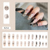 12 Sizes-24 Pcs Press On Nails R241