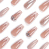 12 Sizes-24 Pcs Press On Nails JP3040