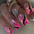 12 Sizes-24 Pcs Press On Nails Y1731