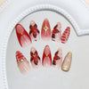 12 Sizes-24 Pcs Press On Nails Z1099