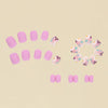 12 Sizes-24 PcsPress On Nails Y105