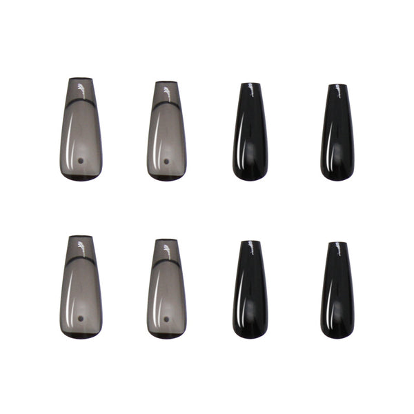 12 Sizes-24 Pcs Press On Nails W037