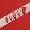 12 Sizes-24 Pcs Press On Nails JP1913