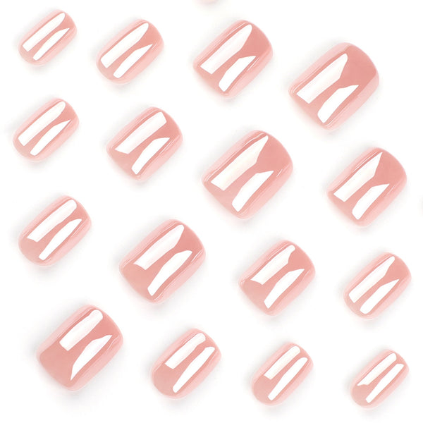 Medium Pink Press on Nails
