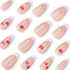 12 Sizes-24 Pcs Press On Nails JP3569