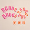 12 Sizes-24 Pcs Press On Nails W1261