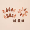 12 Sizes-24 Pcs Press On Nails W1777