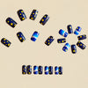12 Sizes-24 Pcs Press On Nails Y1158