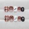 12 Sizes-24 Pcs Press On Nails R901