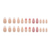 12 Sizes-24 Pcs Press On Nails Z1298