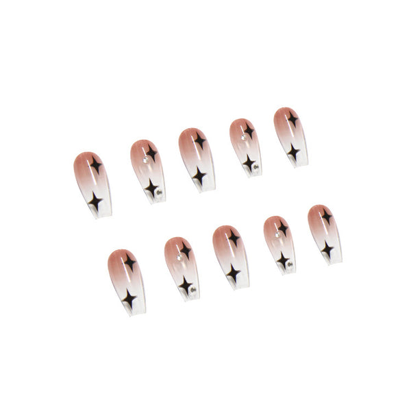 12 Sizes-24 Pcs Press On Nails Z086