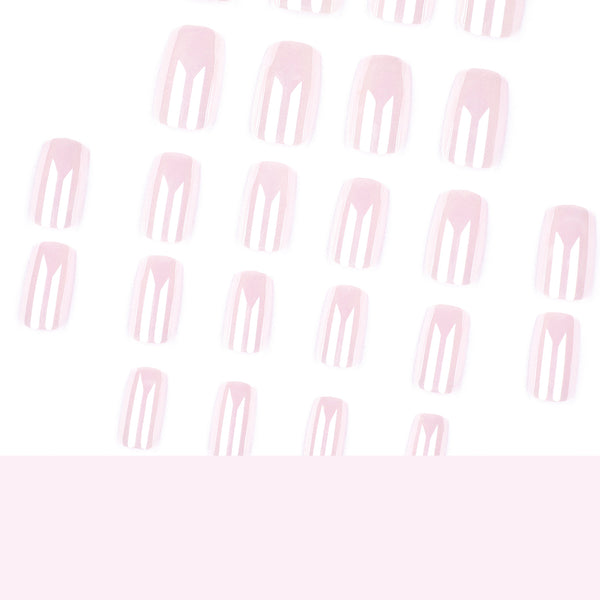 12 Sizes-24 Pcs Press On Nails DIY36