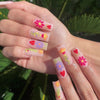 12 Sizes-24 Pcs Press On Nails JP3112