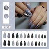 12 Sizes-24 Pcs Press On Nails W267