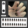 12 Sizes-24 Pcs Press On Nails R906