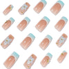12 Sizes-24 Pcs Press On Nails JP4449