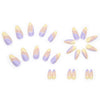 12 Sizes-24 Pcs Press On Nails W114