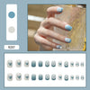 12 Sizes-24 Pcs Press On Nails R201