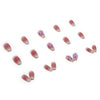 12 Sizes-24 Pcs Press On Nails Z314