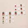12 Sizes-24 Pcs Press On Nails W1875