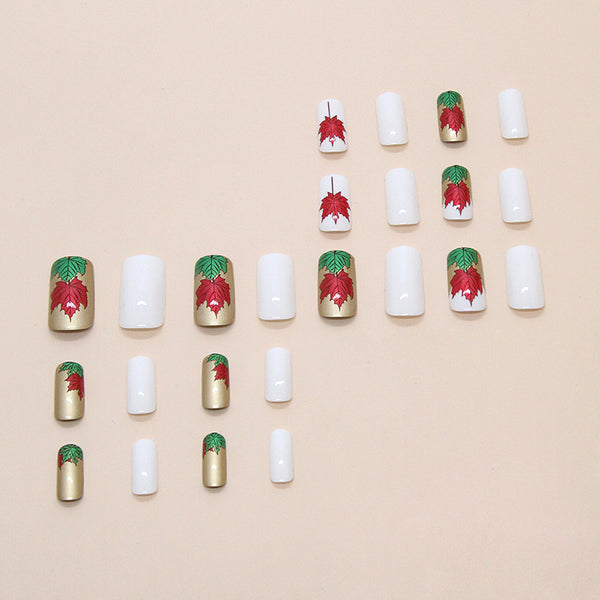 12 Sizes-24 Pcs Press On Nails W1875