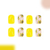 12 Sizes-24 Pcs Press On Nails C909