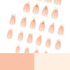 12 Sizes-24 Pcs Press On Nails JP4344