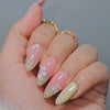 12 Sizes-24 Pcs Press On Nails W1542