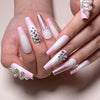12 Sizes-24 Pcs Press On Nails JP2449
