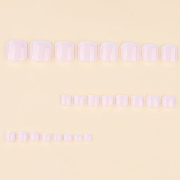 12 Sizes-24 Pcs Press On Nails JP4250
