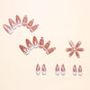 12 Sizes-24 Pcs Press On Nails LC1251