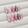 12 Sizes-24 Pcs Press On Nails Z884