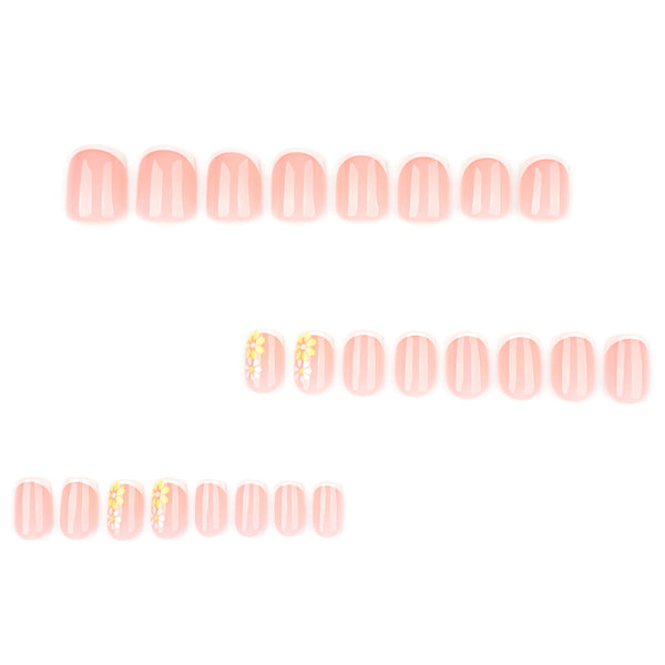 12 Sizes-24 Pcs Press On Nails JP3898