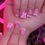 12 Sizes-24 Pcs Press On Nails C258