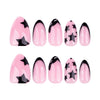 12 Sizes-24 Pcs Press On Nails JP3714