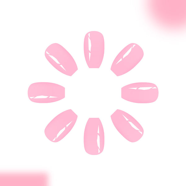 12 Sizes-24 Pcs Press On Nails C1020