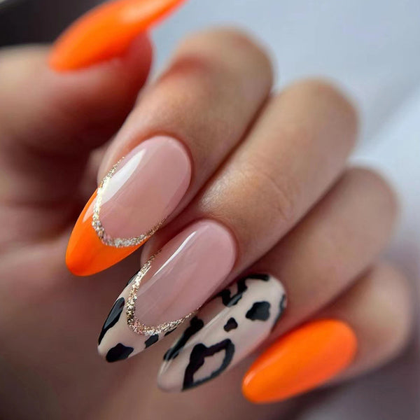 12 Sizes-24 Pcs Press On Nails W712