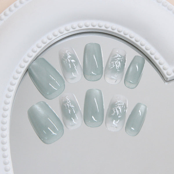 15 Sizes-30 PcsPress On Nails My254