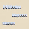 12 Sizes-24 Pcs Press On Nails Y1928