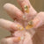 12 Sizes-24 Pcs Press On Nails Z1043