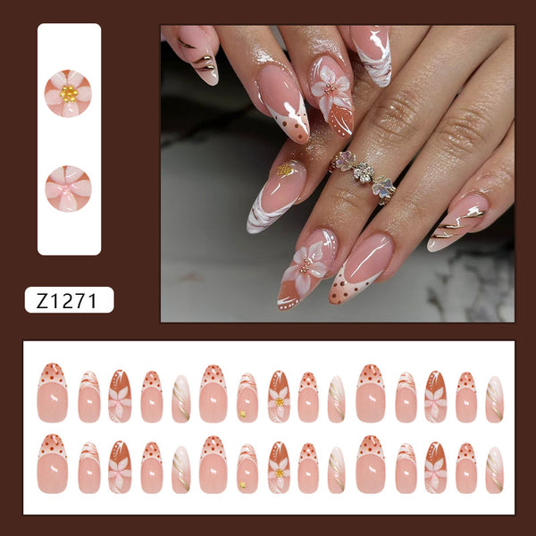 30 Pcs Press On Nails Z1271
