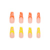 12 Sizes-24 Pcs Press On Nails W044