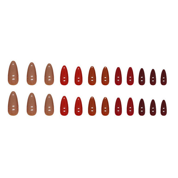 12 Sizes-24 Pcs Press On Nails W1472