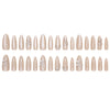 12 Sizes-24 Pcs Press On Nails MY068