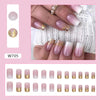 12 Sizes-24 Pcs Press On Nails W705