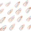 12 Sizes-24 Pcs Press On Nails JP1780